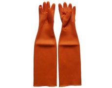 CN-Găng tay công nghiệp dài 42 cm Màu cam